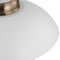 Nuvo Perkins 1-Light Small Pendant Matte White with Burnished Brass 60/7463 - alternate 5